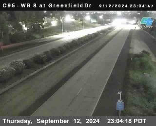 WB 8 at Greenfield Street