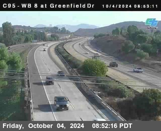 WB 8 at Greenfield Street