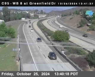 WB 8 at Greenfield Street