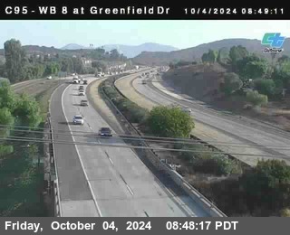 WB 8 at Greenfield Street