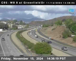 WB 8 at Greenfield Street