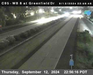 WB 8 at Greenfield Street