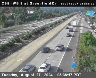 WB 8 at Greenfield Street