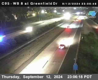 WB 8 at Greenfield Street