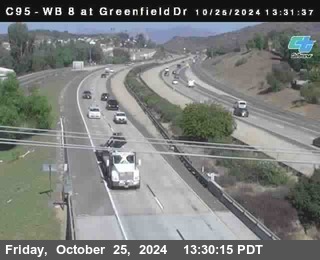 WB 8 at Greenfield Street