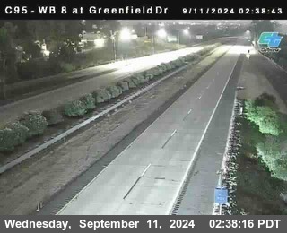 WB 8 at Greenfield Street