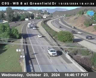 WB 8 at Greenfield Street