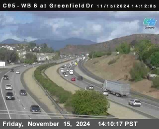 WB 8 at Greenfield Street