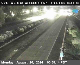 WB 8 at Greenfield Street