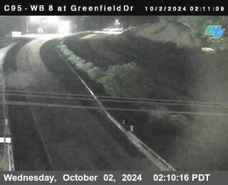 WB 8 at Greenfield Street