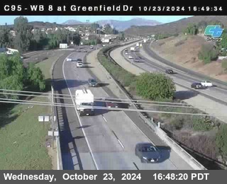 WB 8 at Greenfield Street