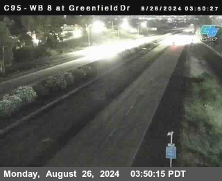 WB 8 at Greenfield Street