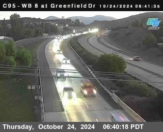 WB 8 at Greenfield Street