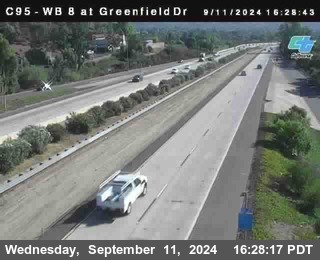 WB 8 at Greenfield Street