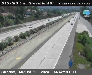 WB 8 at Greenfield Street