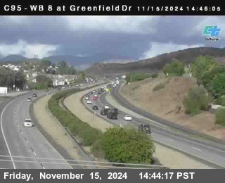 WB 8 at Greenfield Street