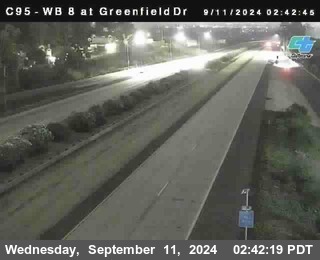 WB 8 at Greenfield Street