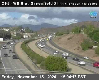 WB 8 at Greenfield Street