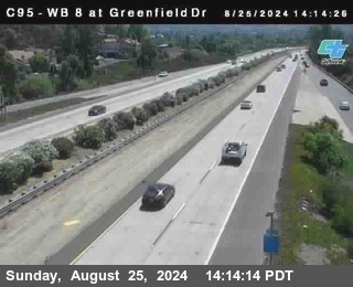 WB 8 at Greenfield Street