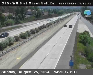 WB 8 at Greenfield Street