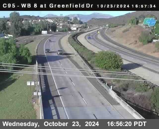 WB 8 at Greenfield Street