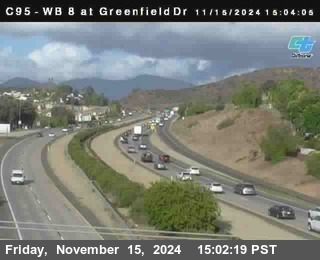 WB 8 at Greenfield Street