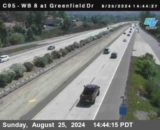 WB 8 at Greenfield Street