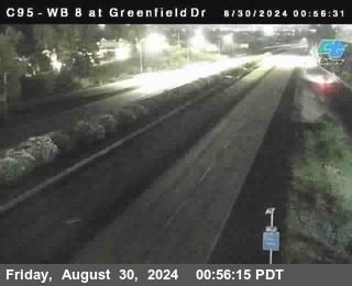 WB 8 at Greenfield Street