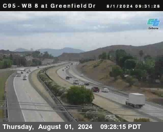 WB 8 at Greenfield Street