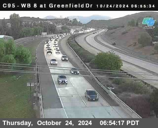 WB 8 at Greenfield Street