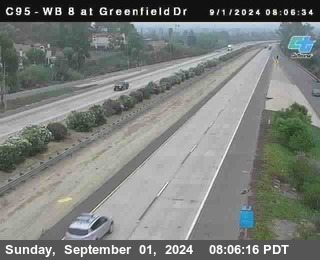 WB 8 at Greenfield Street