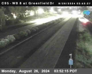 WB 8 at Greenfield Street