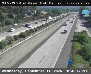 WB 8 at Greenfield Street