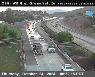 WB 8 at Greenfield Street