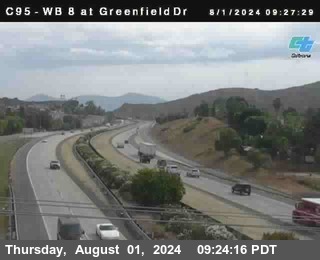 WB 8 at Greenfield Street