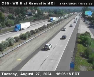 WB 8 at Greenfield Street