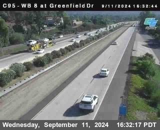 WB 8 at Greenfield Street