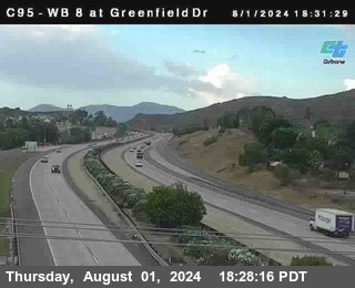 WB 8 at Greenfield Street