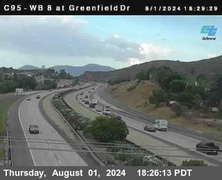 WB 8 at Greenfield Street