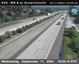 WB 8 at Greenfield Street