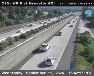 WB 8 at Greenfield Street