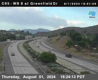 WB 8 at Greenfield Street