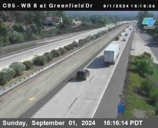 WB 8 at Greenfield Street