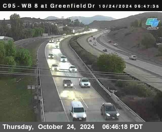 WB 8 at Greenfield Street