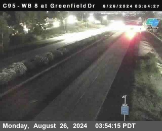 WB 8 at Greenfield Street