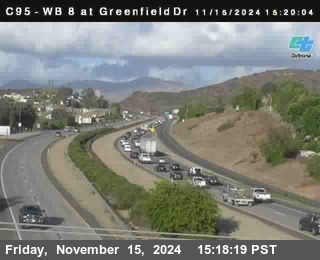 WB 8 at Greenfield Street