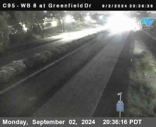 WB 8 at Greenfield Street