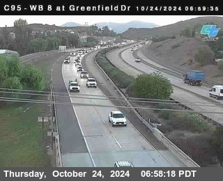 WB 8 at Greenfield Street