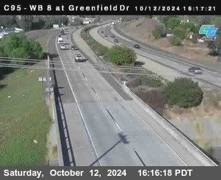 WB 8 at Greenfield Street