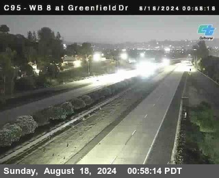 WB 8 at Greenfield Street